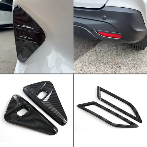 专用于2024 Toyota Yaris Cross Ac200前后雾灯罩ABS外部装饰配件