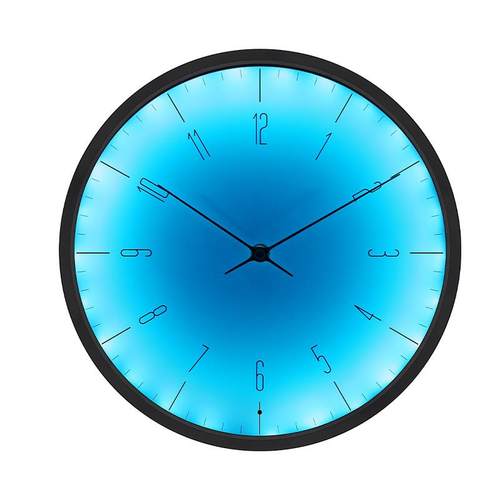 智声夜石光挂钟客能厅家用轻奢英钟静音创意L控EHVQD发光挂墙钟表