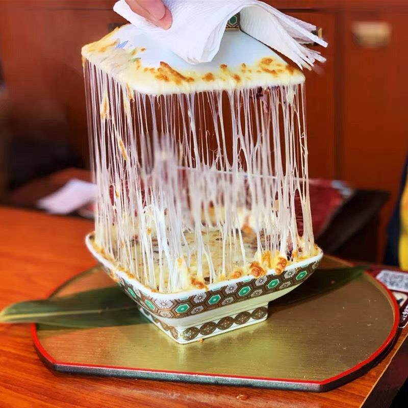 日式盖碗创意AJX陶瓷芝士煲饭饭鳗鱼饭碗多用碗家用糖米水四碗方