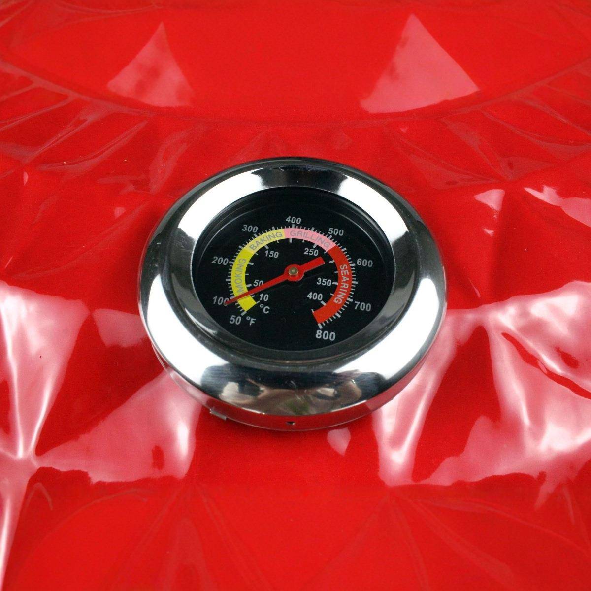 2AU-266寸户外BBQ餐厅牛排料理烟熏功能APLEX钻石烧红陶多瓷烤U炉