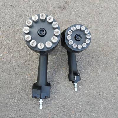 LZ气动砸号机连码气动打H标器手持钢印打码机钢印板钢RRT打码机