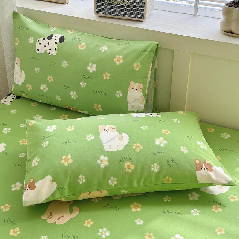 季老sx202406粗布床笠单件保卡通儿童加厚床垫夏护件罩亚麻防尘套