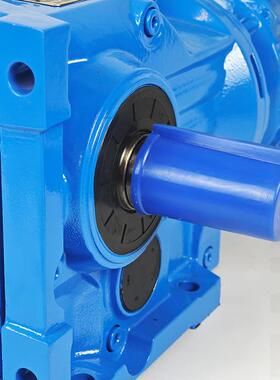 K系精密RYL齿轮变速机K57轴型双向出折弯管机螺旋伞齿轮减斜速列