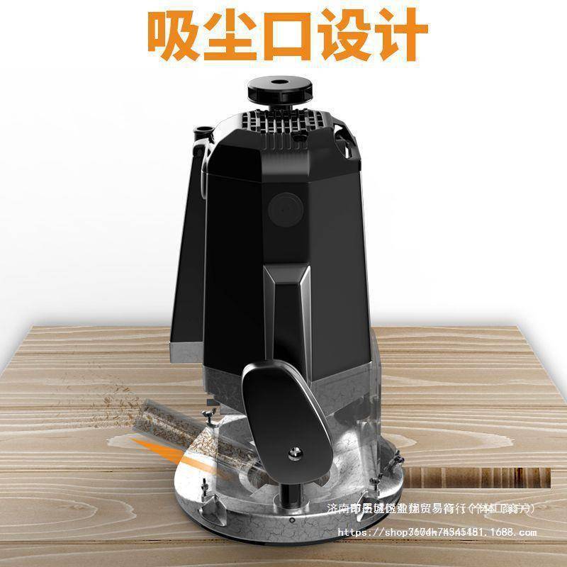 雕刻机木工大锣机开槽机电木铣多功能修边机开锁孔开榫工具