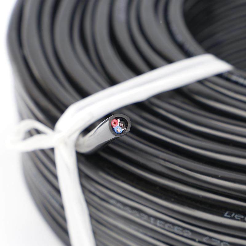 国rv标v333电线23线4芯1.5246平方电铜芯软监控源控制线护套线