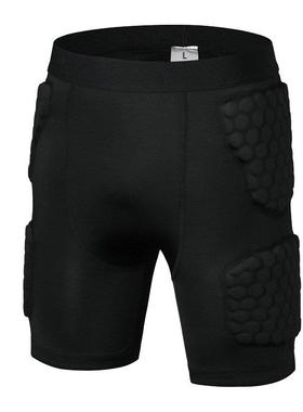 滑雪装备蜂窝防具撞HEC短裤足篮健球运动护加透气护腿身裤