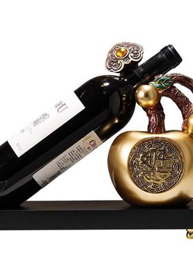 RKV新中柿式酒红架子摆件