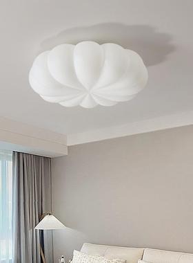 光谱法式奶油风吸顶灯全现瓜简约南主卧室66597灯创意儿代童书房