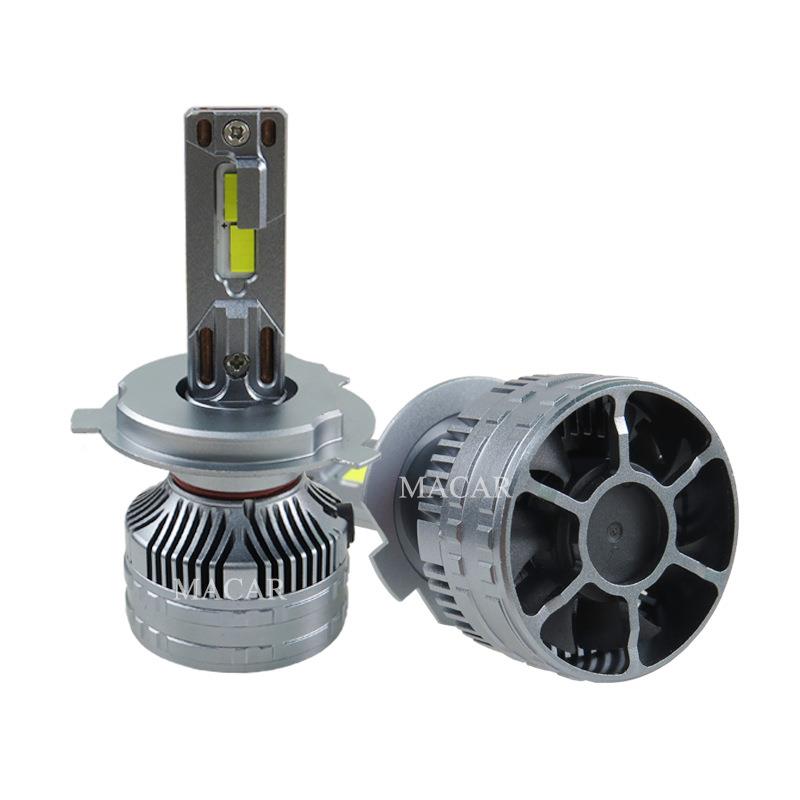 1170W32000lm大率车led大灯hM601改功装H7灯泡h4强光远近光一汽体