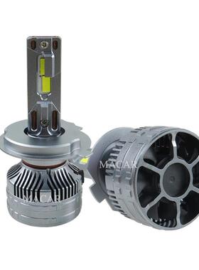 1170W32000lm大率车led大灯hM601改功装H7灯泡h4强光远近光一汽体