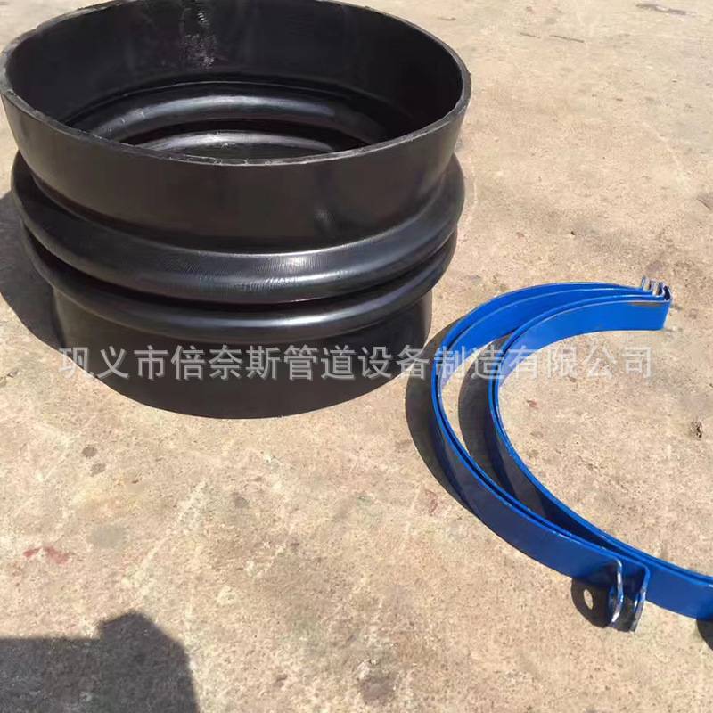 山西销售排污烟风管道用 GJQ（X）-KG卡箍式可曲挠橡胶接头软连接