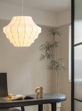 古蚕丝师吊灯中诧寂风卧82223-JC室房间设计法式复奶油古风书房灯