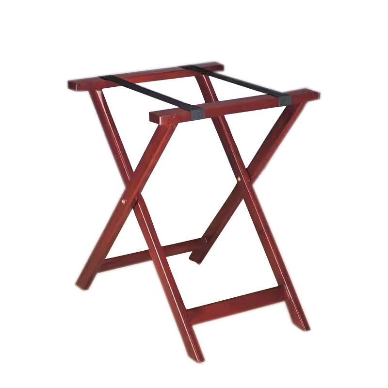 K015李行李架酒客房行李架实木李架酒店店行架可定可做置物行架