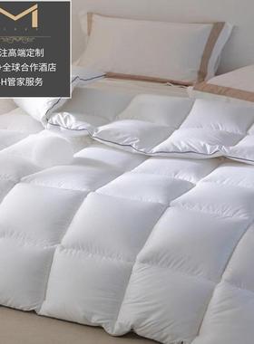 整全0098棉白色宾馆酒民宿被季子纯棉冬被芯张可机洗羽丝棉四店被