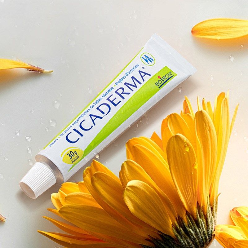 27年般贸法国boiron宝弘宝宏金盏花护肤膏30克小绿管 带防伪