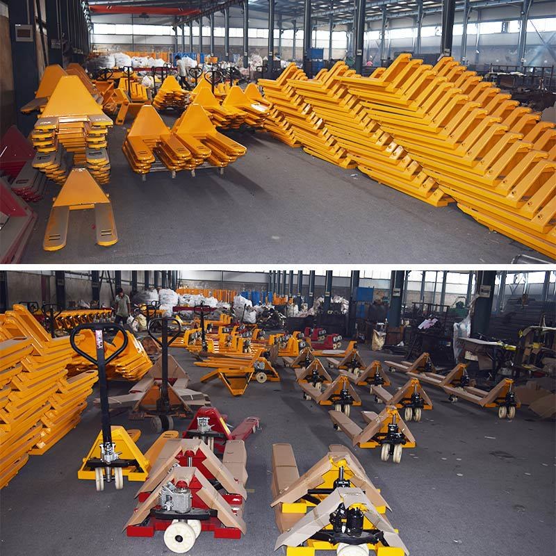 地牛搬运车手动液压搬运车超市仓库搬运设备1吨2吨550型685搬运车