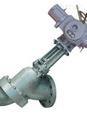 JS945Y-25C 电动Y型料浆阀 保温管接料浆阀 柱塞式/角式Y型料浆阀