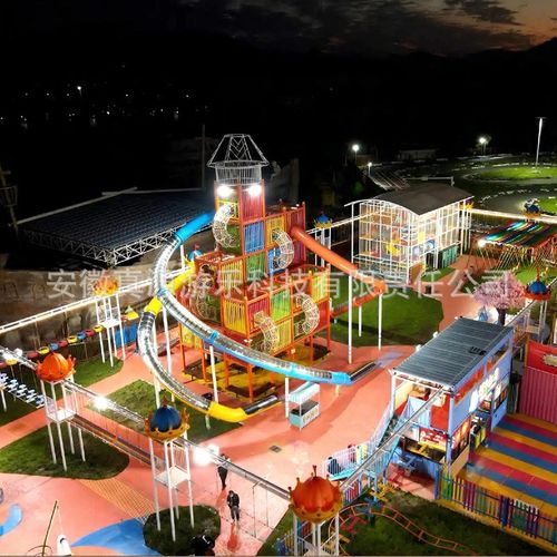 儿童乐园网红无动力乐园打卡规划设计运营滑梯秋千游乐设备安装