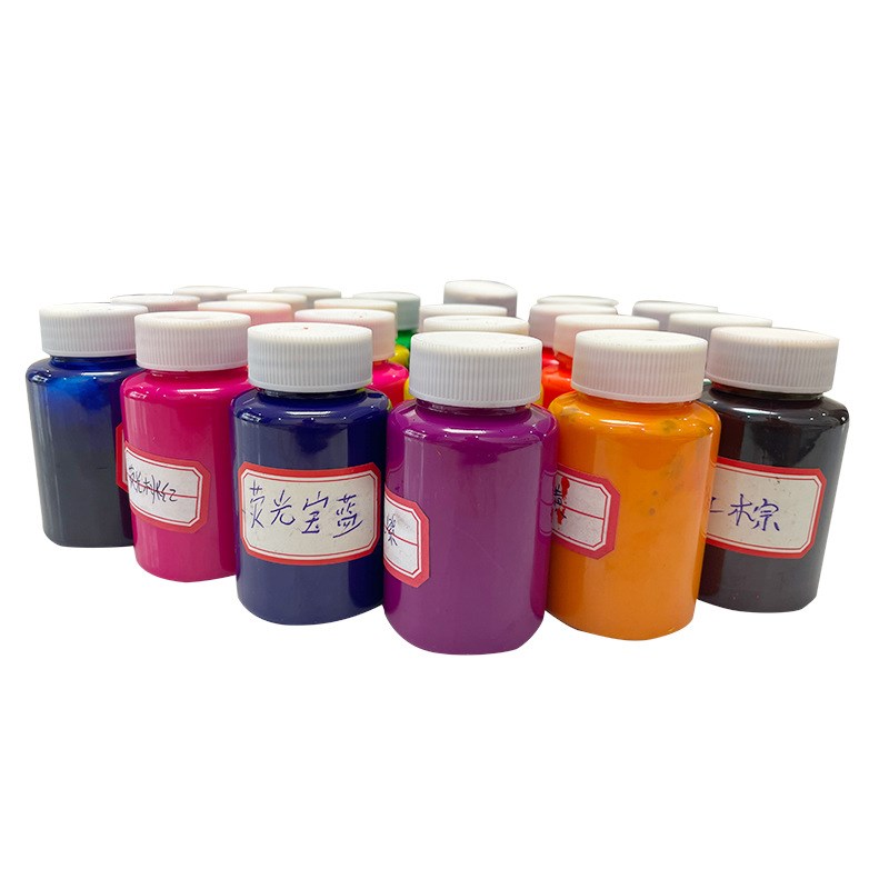 工业外墙乳胶漆通用涂料环氧树脂印染水晶泥橡皮泥色精 水性色浆