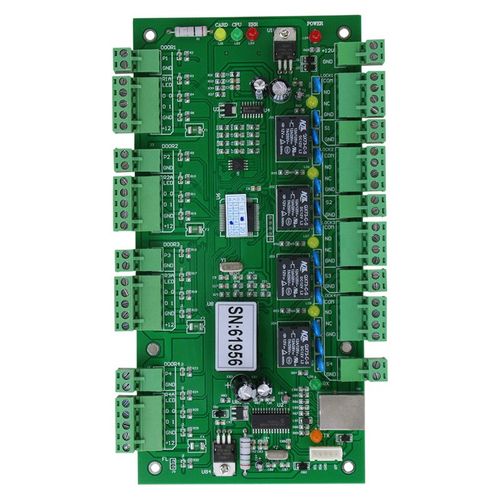 热销TCP单门控制器双门微耕四门门禁主板联网考勤系统多门控制板