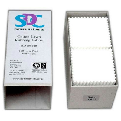 ISO磨擦布/SDC/ISO105F10耐摩擦白棉布检测织物干湿磨擦牢度
