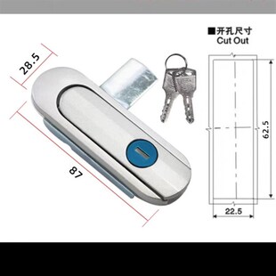 ab403锁配电箱锁平面锁充电箱配电箱锁ab4031通用型户外电箱锁