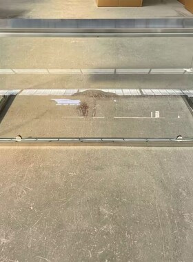 玻璃罩保温售饭台菜碗防尘罩圆弧玻F璃保温台罩子餐车推车吧台摆