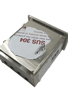 户外不锈a钢配电箱成套304室外防水室外防雨空监控箱控制箱300x40