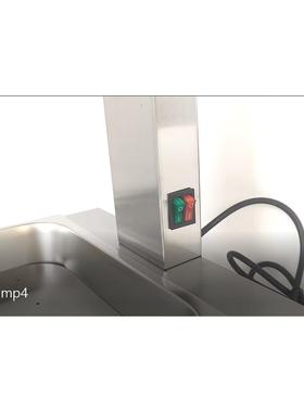 杰冠DH-310543物保温站台式薯条连锁专用小型商中转工食作站不锈