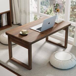 实木榻985床榻米小桌子坐吃村饭矮桌地飘窗茶几写字桌农家用上学