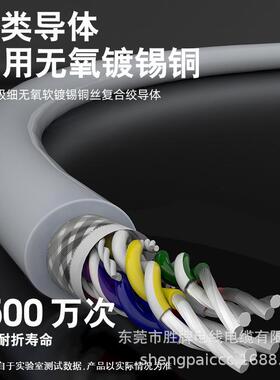 现货高柔拖链屏蔽276*022AW*G1630芯通过高柔电2线旋转弯曲