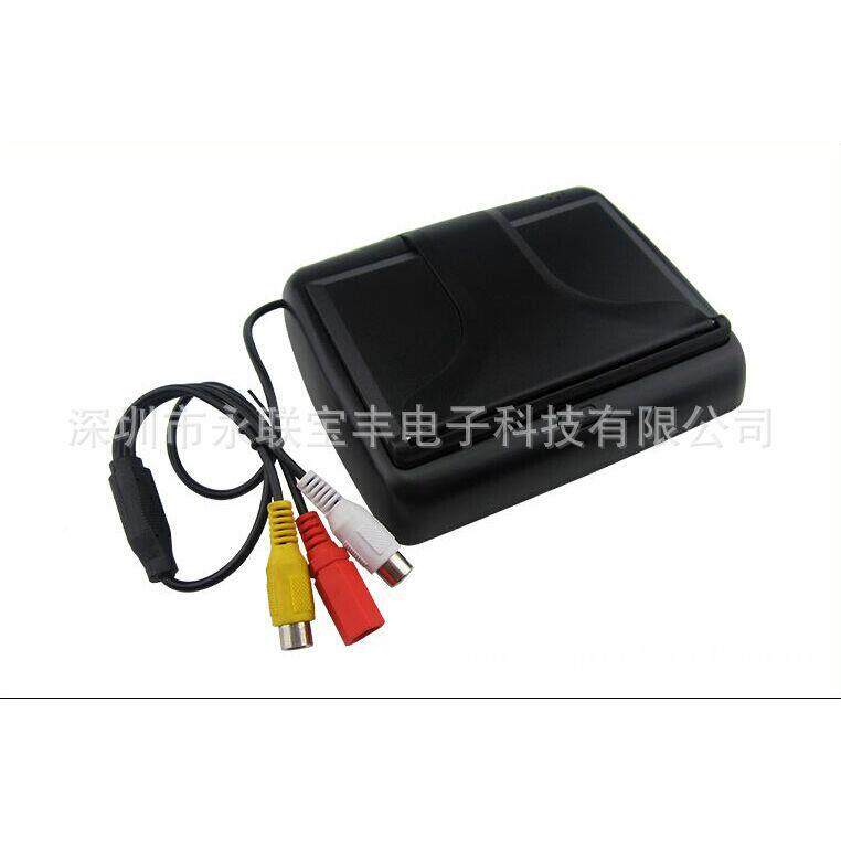4.3寸折叠屏4高.3VNQ屏寸翻盖2清数字显示器车载12V-4V显示屏