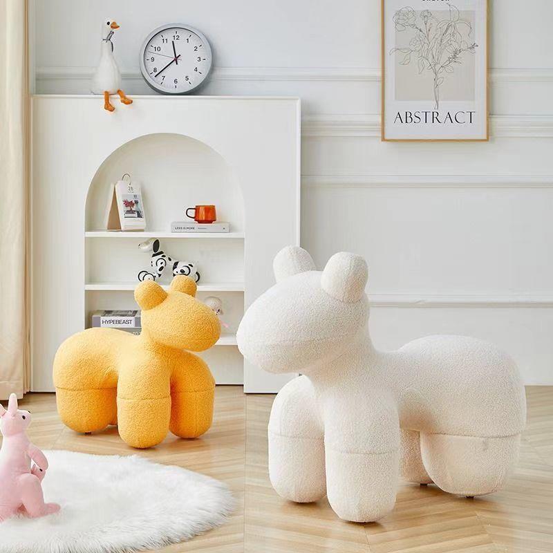 b物k椅y小马椅童沙发创意网红座椅动242懒儿人沙发客
