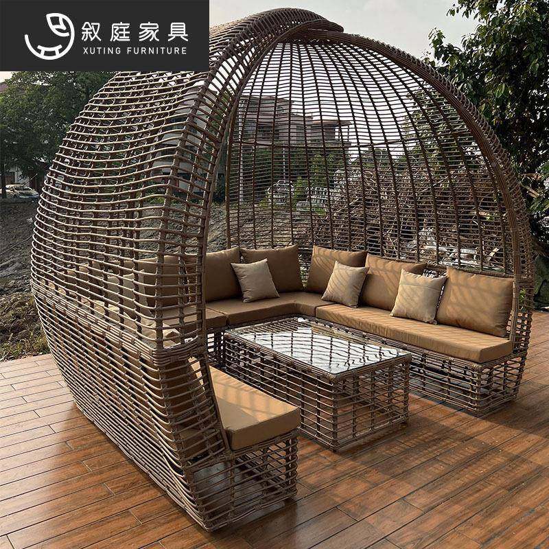 户外宿景区庭院创意大型藤鸟巢家具民室外花园红打编卡拍照22-9-1,基础建材,脚轮/万向轮,淘宝优惠券,粉丝福利购,淘宝优惠卷