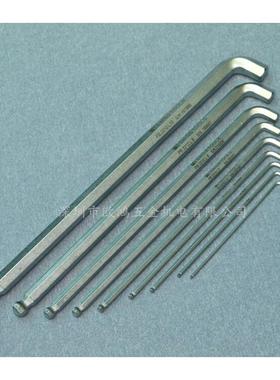 瑞士PB2122L系列234568MM10ONB0°弯头短销头加长内六角扳手