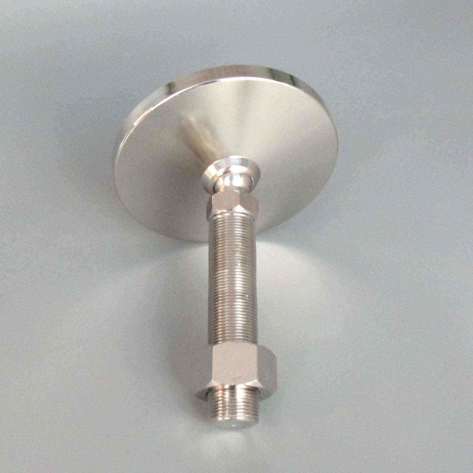 全钢3重型调脚M0整*JD150-M32.0细调节螺栓设备牙平衡调节脚重支