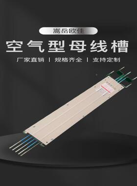 空照气式型母19238封线槽800A/5P插接低压闭式母线明铝合金母线槽