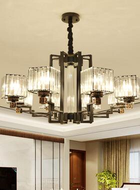 中山灯具中水吊灯客厅新卧室中国风晶餐厅式轻奢大气简约D15301书