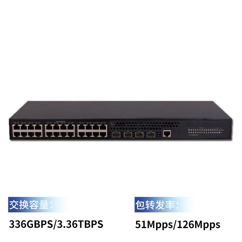 h3c交换机S5130S-28P-EI 24个千兆电口+4个千兆光口 企业级交换机