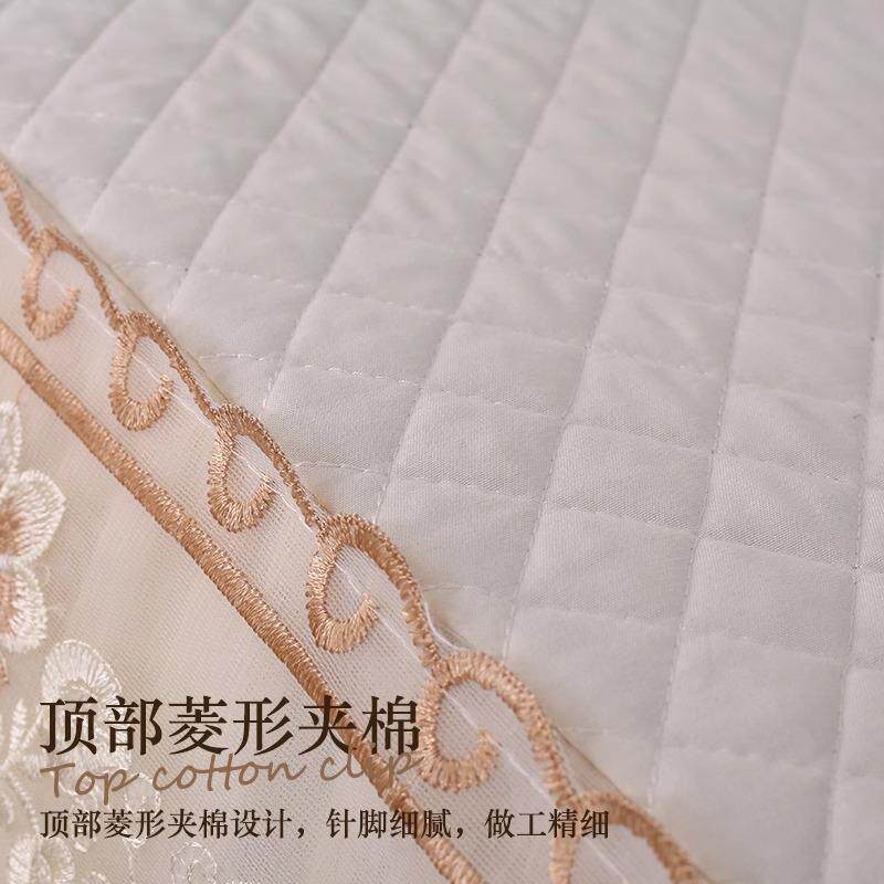 钢琴防尘轻凳奢优雅罩防尘盖布高端AHK大气电钢琴套罩用蕾丝琴套