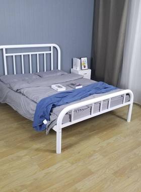 加厚不ZT-D05A钢床04钢架床现代公寓床1./153.8米单人双人简易钢