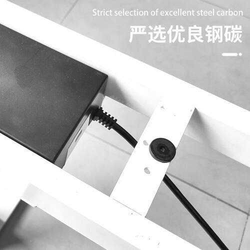 D1电动升桌架可升降站式办公桌三节双电降机电脑台可升立HS.Z-B1F