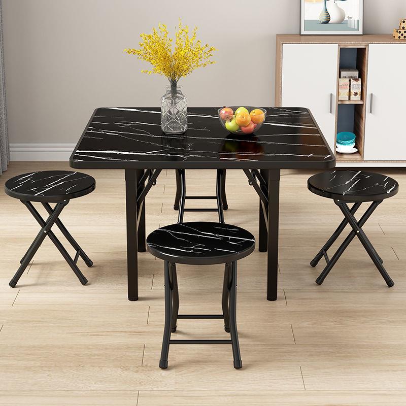 折叠矮桌易户方形形桌子外出租屋宿舍饭桌摆摊小地桌正方RXP简餐