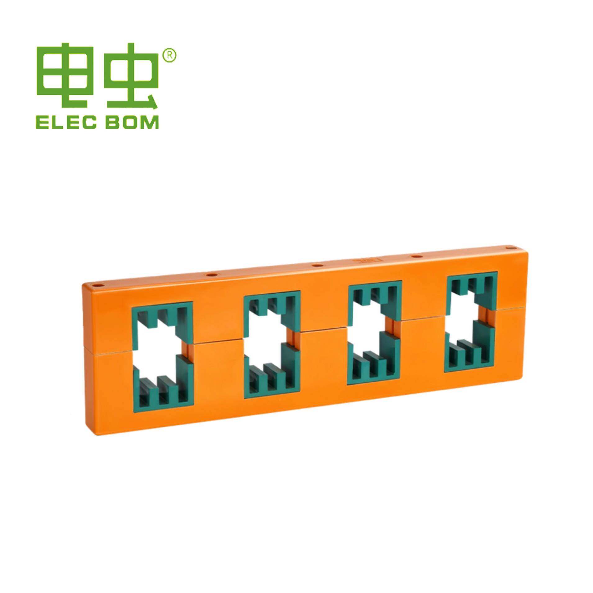 绝缘母线框PM9-4JB四相三单PMJ9-4B排距120间双排母线夹