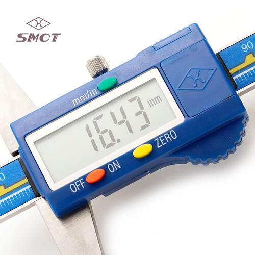 SMCT上量数显深度尺0-2AWS00mmG1101--1183/1050.01电子深0度卡尺