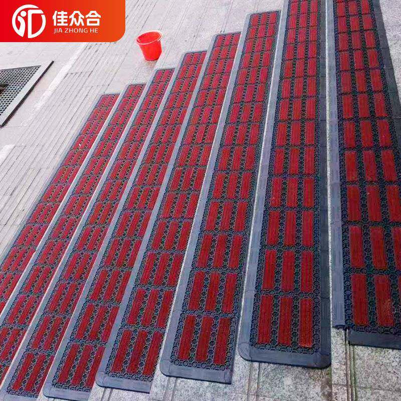 户门BLW毯面除尘地垫进户外楼梯台阶防滑地地毯酒店室外入门垫商