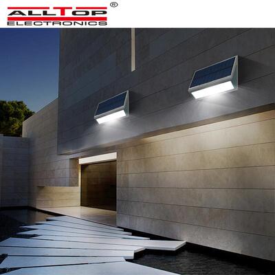 60阳LED村太能灯户外庭院灯防灯雨感应壁新农l07128A2-ed路灯