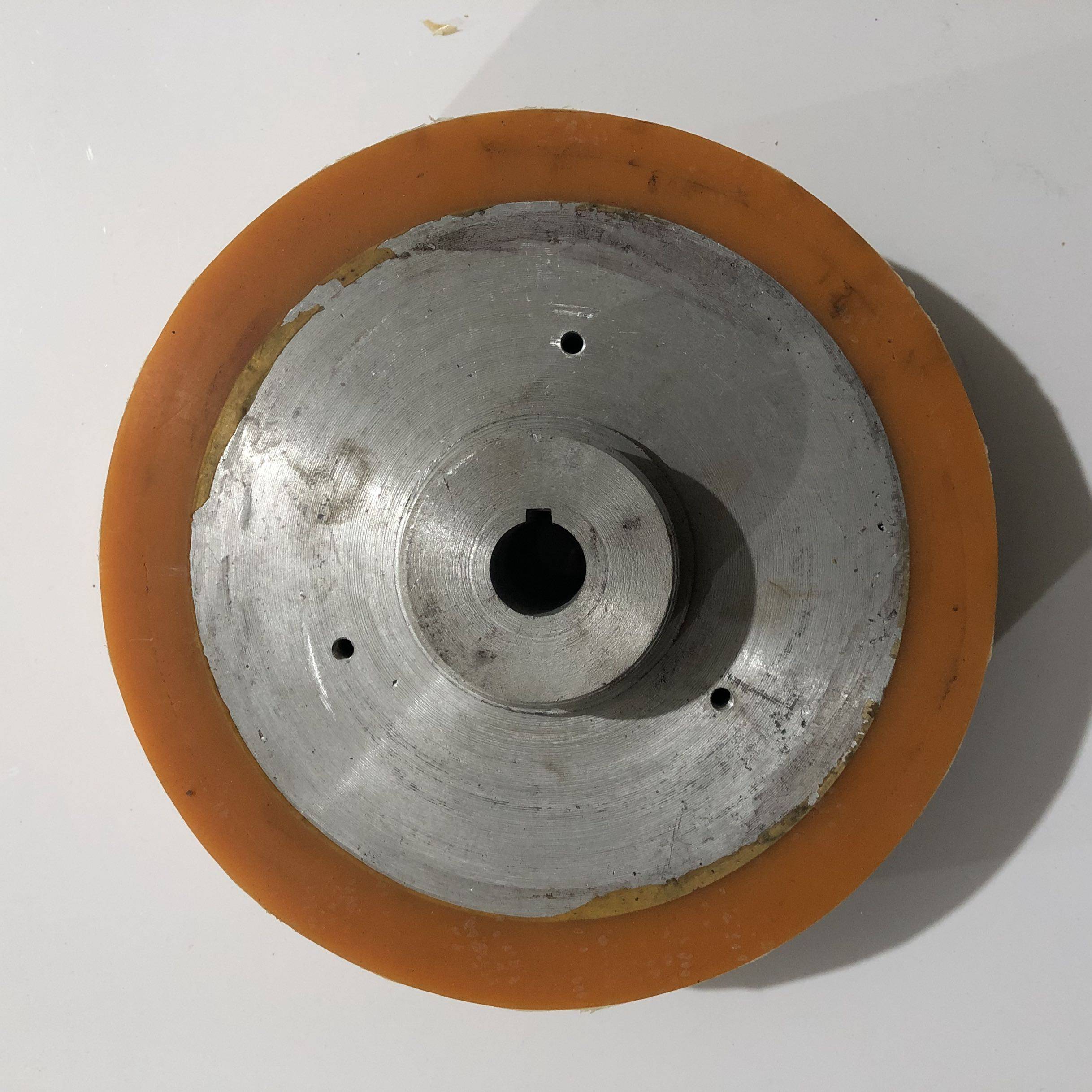 韩国日星定型机压布轮 包铁橡胶件 印染橡胶制品 力根里根喂布轮