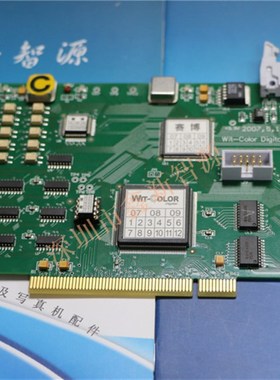 (原装)赛博2000赛博3000喷绘机红色PCI像素板 锐智382PCI卡