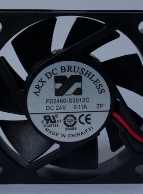 FD2460-S3012C 全新三匠ARX DC BRUSHL 24V 0.11A 6015机箱 风扇
